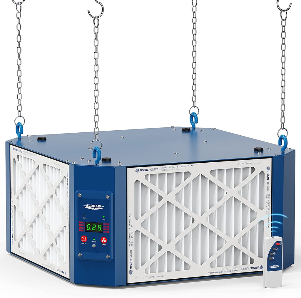 AlorAir 360 Degree Intake Air Filtration System Woodworking (1350 CF