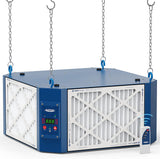 AlorAir 360 Degree Intake Air Filtration System Woodworking - (1350 CFM) with Strong Vortex Fan, Hanging Mode