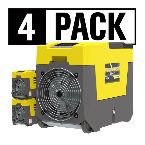 AlorAir Wholesale Package of Storm SLGR 850X Smart WiFi 85 PPD Commercial Dehumidifier with Pump