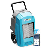 AlorAir® 180 PPD Smart Wi-Fi Industrial Dehumidifier with Pump for Basements, Garages, and Job Sites | Storm Pro