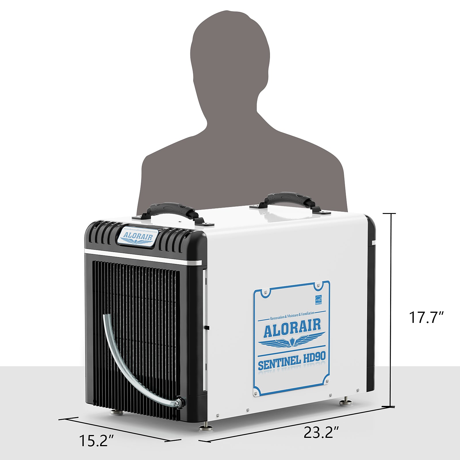 Alorair® Sentinel HD90: Large Basement/Crawl Space
