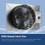 ALORAIR 720 CFM High Flow Powered Crawl Space Ventilation Fan, IP55 Rated 10" Basements Vent Fan