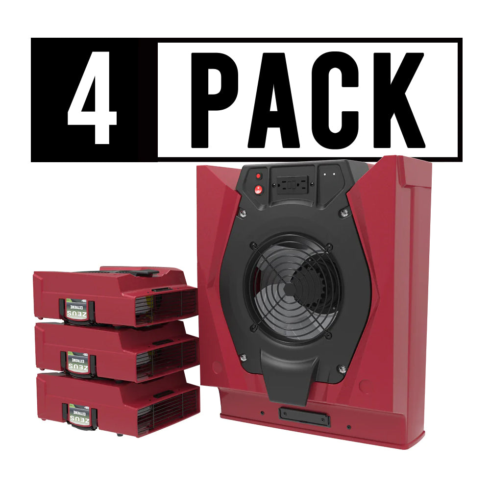 AlorAir Wholesale Pack Zeus 900 Air Mover for Water Damage Restoration (Pack of 4/6/12)