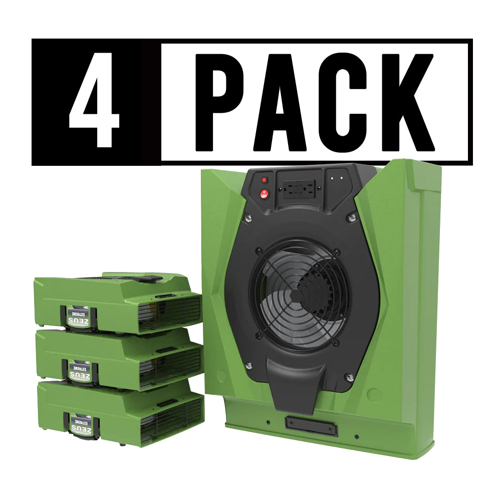 AlorAir Wholesale Pack Zeus 900 Air Mover for Water Damage Restoration (Pack of 4/6/12)