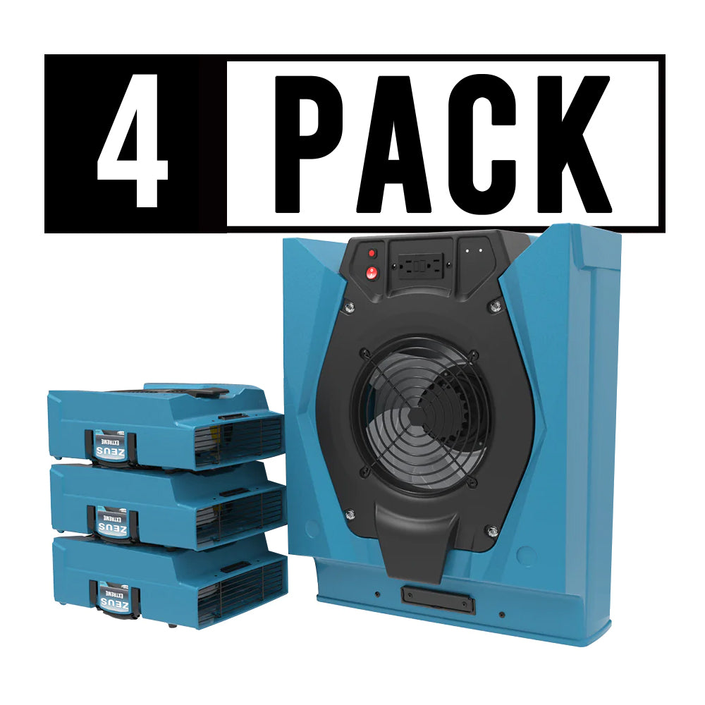 AlorAir Wholesale Pack Zeus 900 Air Mover for Water Damage Restoration (Pack of 4/6/12)