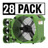 ALORAIR® Wholesale Pack Zeus Extreme Axial Air Movers (Pack of 28)
