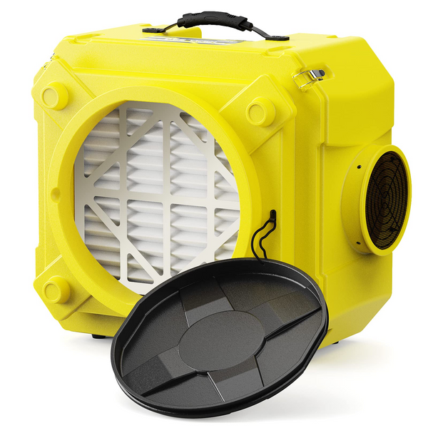Cleanshield HEPA 550 Air Scrubber Negative Air Machine with 3 Stage Filters, 10 Years Warranty | Alorair