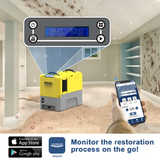 AlorAir® Storm LGR Extreme Smart App Control | 180PPD Commercial Dehumidifier for Crawl Space with Pump